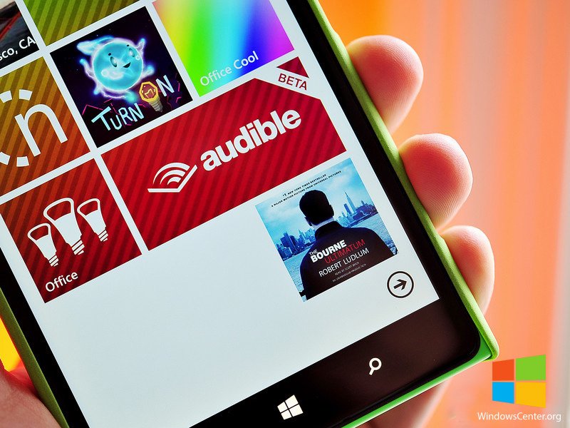 Audible for Windows Phone BETA کتاب خوان صوتی شما!