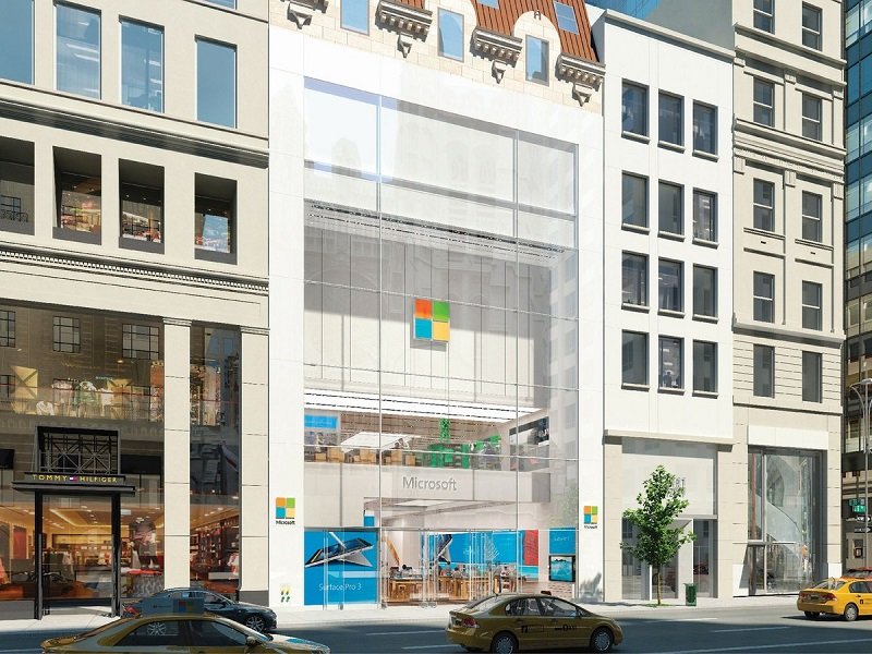 افتتاح بزرگترین فروشگاه مایکروسافت در تاریخ ۲۶ اکتبر در New York