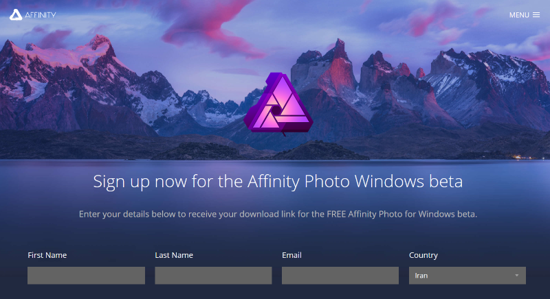 نسخه بتا برنامه Affinity برای ویندوز ۱۰ منتشر شد.