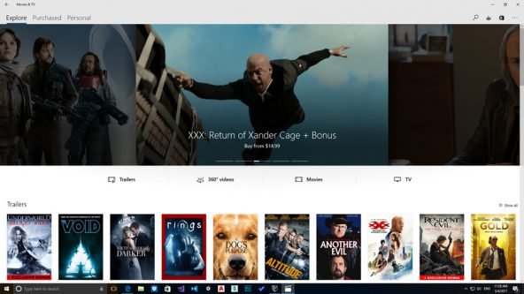 استفاده از قابلیت بی نظیر ویدیو ۳۶۰ درجه اپلیکیشن Movie & TV بروی ویندوز ۱۰