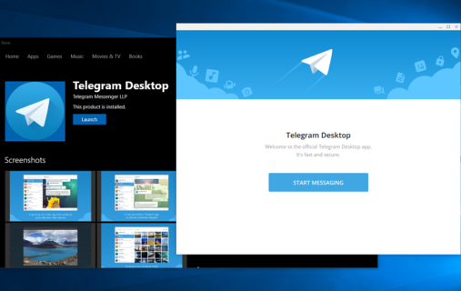 دانلود تلگرام دسکتاپ برای ویندوز ۱۰ با نسخه ۱٫۲٫۱ و قابلیت های جدید.