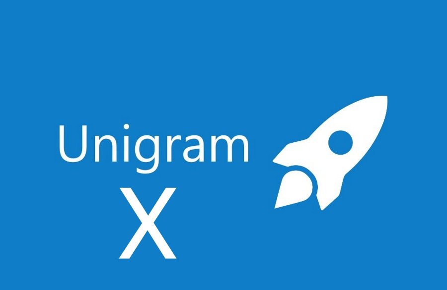 نسخه رسمی Telegram X با نام Unigram X به صورت یونیورسال برای ویندوز ۱۰ می آید.