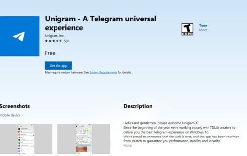 دانلود یونیگرام ایکس (Unigram X) با نسخه جدید و رفع مشکل زبان فارسی